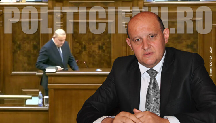 Senatorul Luca Malaiescu in plen