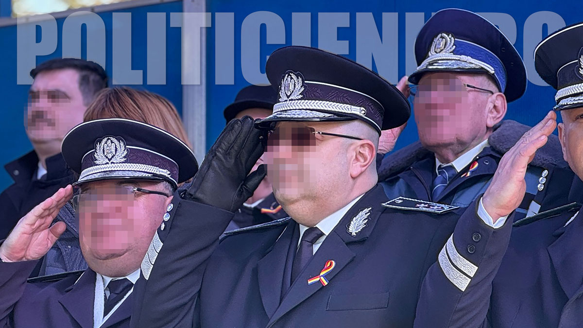 Onor la politisti de astazi