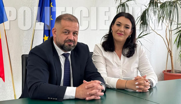 Edilul Grigore Goja si noul viceprimar Maria-Alexandra Florea