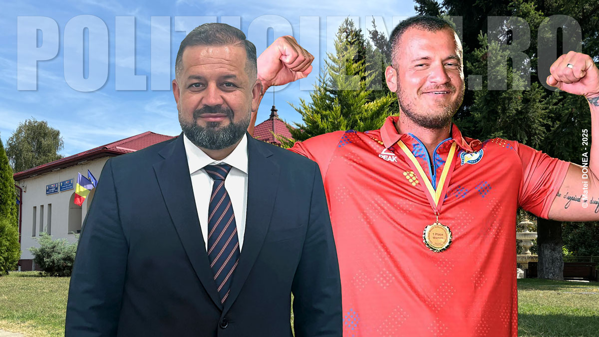 Primarul Grigore Goja si city managerul Raul Oprisor