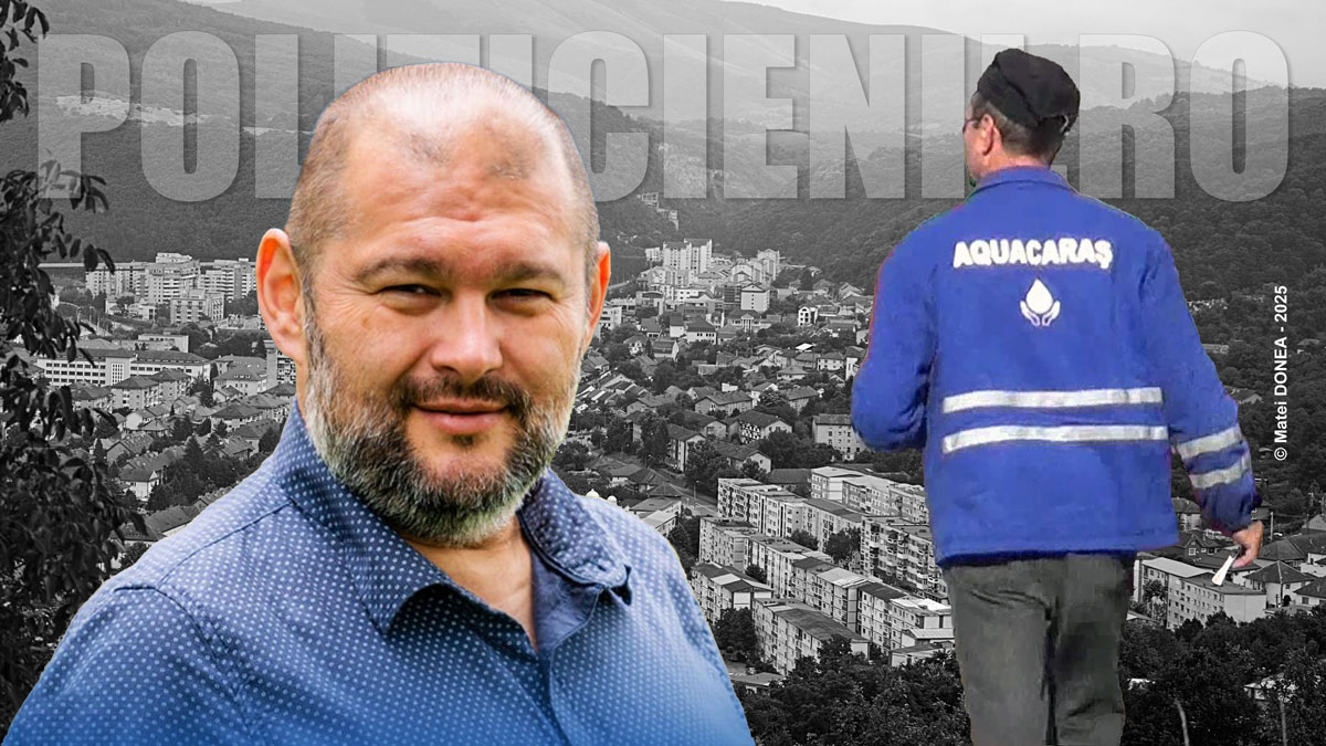 Aquacaras si viceprimarul Resitei, Daniel Calin