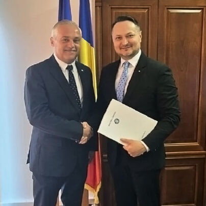 Primarul Ion Rusalin Pascota, la Ministerul Energiei