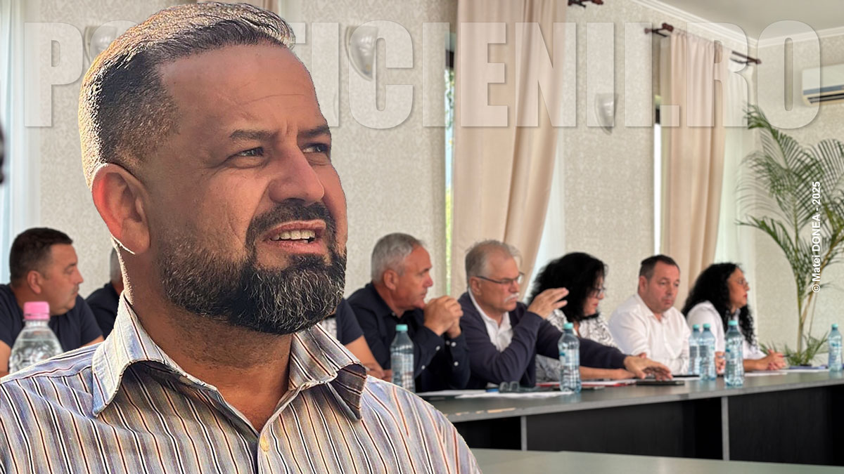 Primarul Goja si consilierii din Otelu Rosu