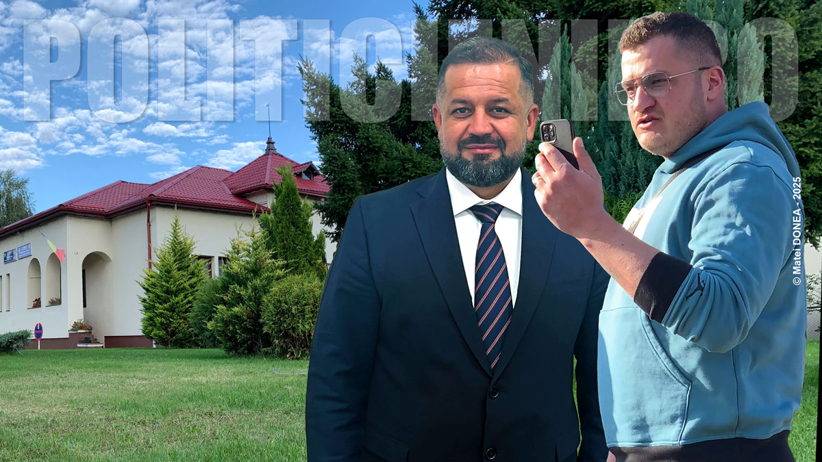 Edilul Goja "Inocentiu" si city managerul Raul Oprisor