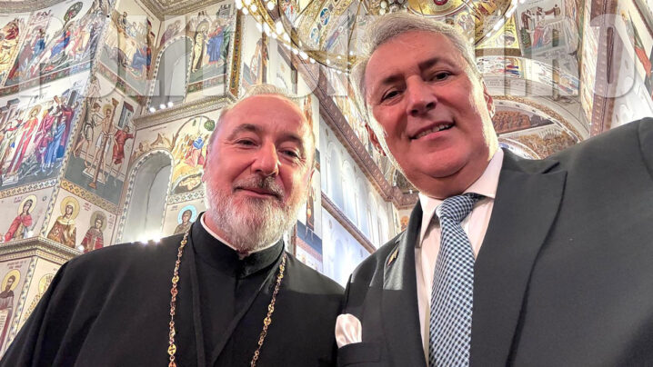 Deputatul Marcel Vela in Catedrala Patriarhala