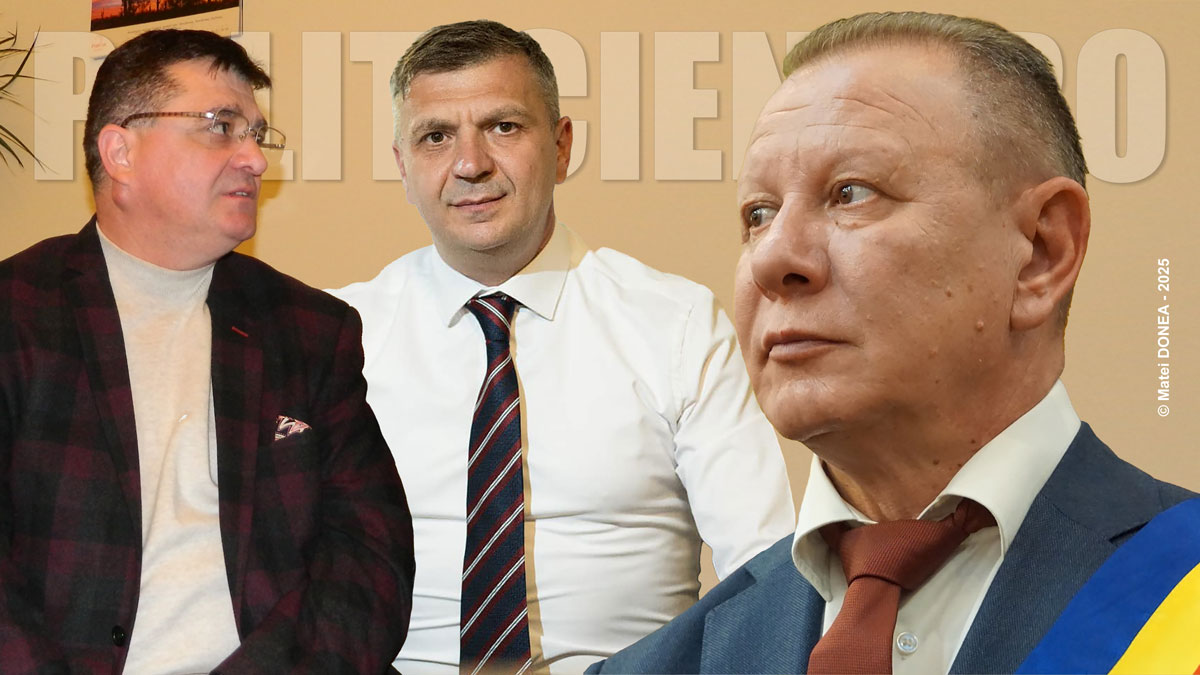 Baile Herculane, primarul Orza, Hurduzeu si Iosif Armas