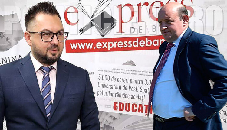 Jurnalistul Daniel Stanciu si senatorul Luca Malaiescu
