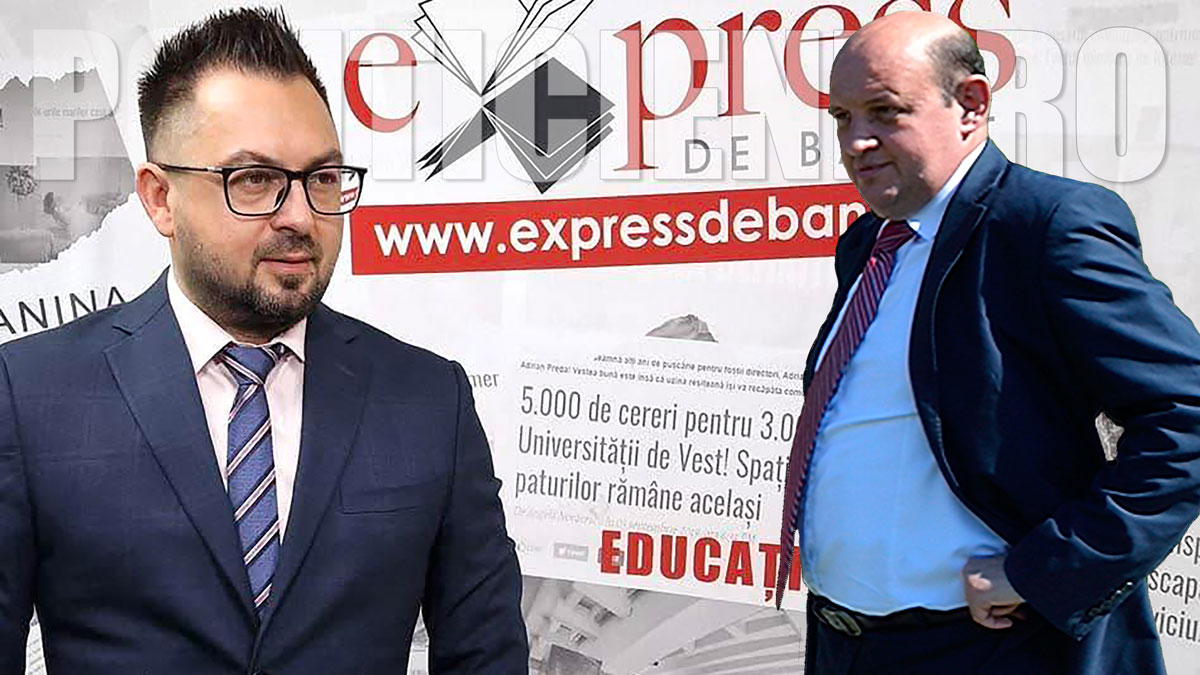 Jurnalistul Daniel Stanciu si senatorul Luca Malaiescu