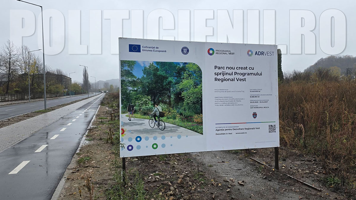 Parc zona Triaj - Resita