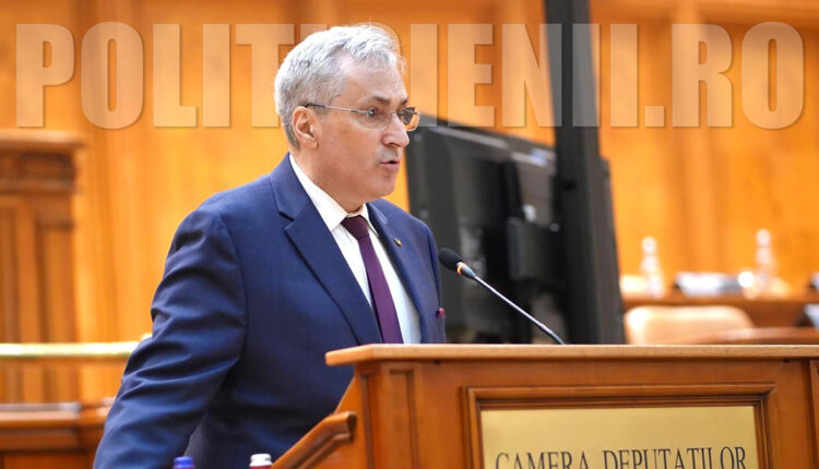 Ion Marcel Vela la tribuna parlamentara din Camera Deputatilor