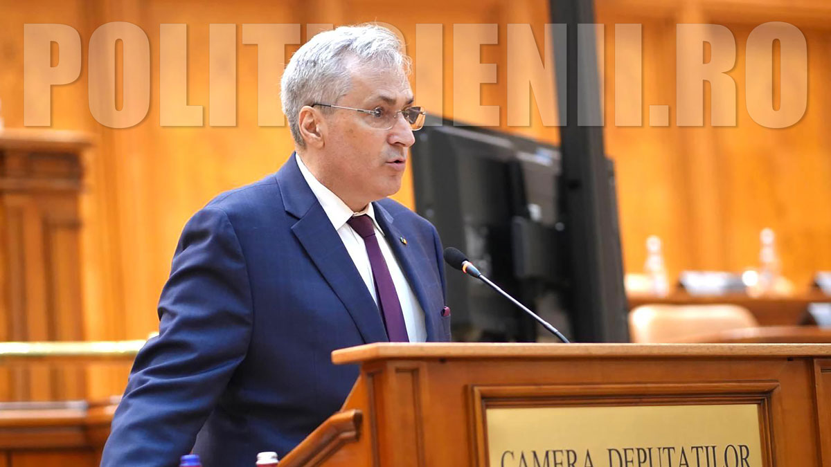 Ion Marcel Vela la tribuna parlamentara din Camera Deputatilor