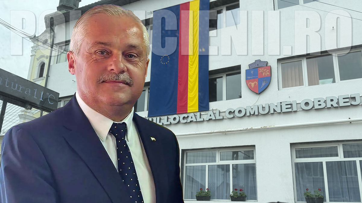 Ion Rusalin Pascota, primarul comunei Obreja
