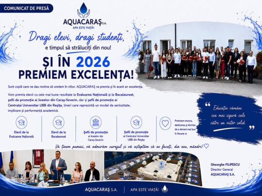 Premiile de excelenta - Aquacaras 2026 Premiile de excelenta - Aquacaras 2026