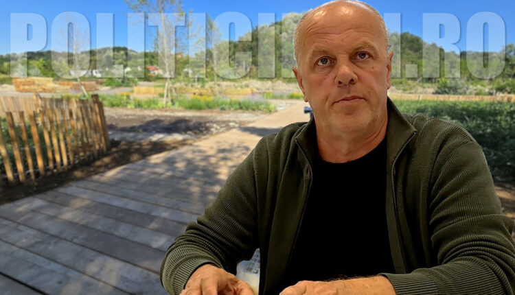 Primarul Ioan Popa si parcul din Triaj