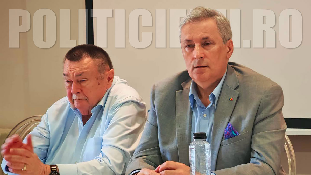 Deputatul PNL Ion Marcel Vela si seniorul liberal Victor Paul Dobre