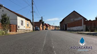Str George Cosbuc, investitii Aquacaras la Otelu Rosu
