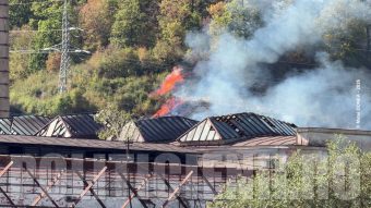Incendiu de padure la Otelu Rosu