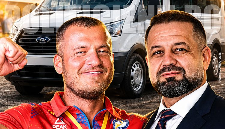 "Inocentiu" Goja, Raul Oprisor si microbuzul primariei Otelu Rosu
